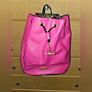 NWOT Juicy Couture Drawstring Bucket Backpack